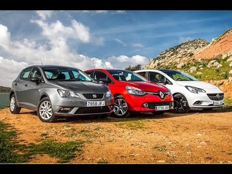 Seat Ibiza, Opel Corsa, Renault Clio / Comparativa utilitarios / Review / Prueba dinámica