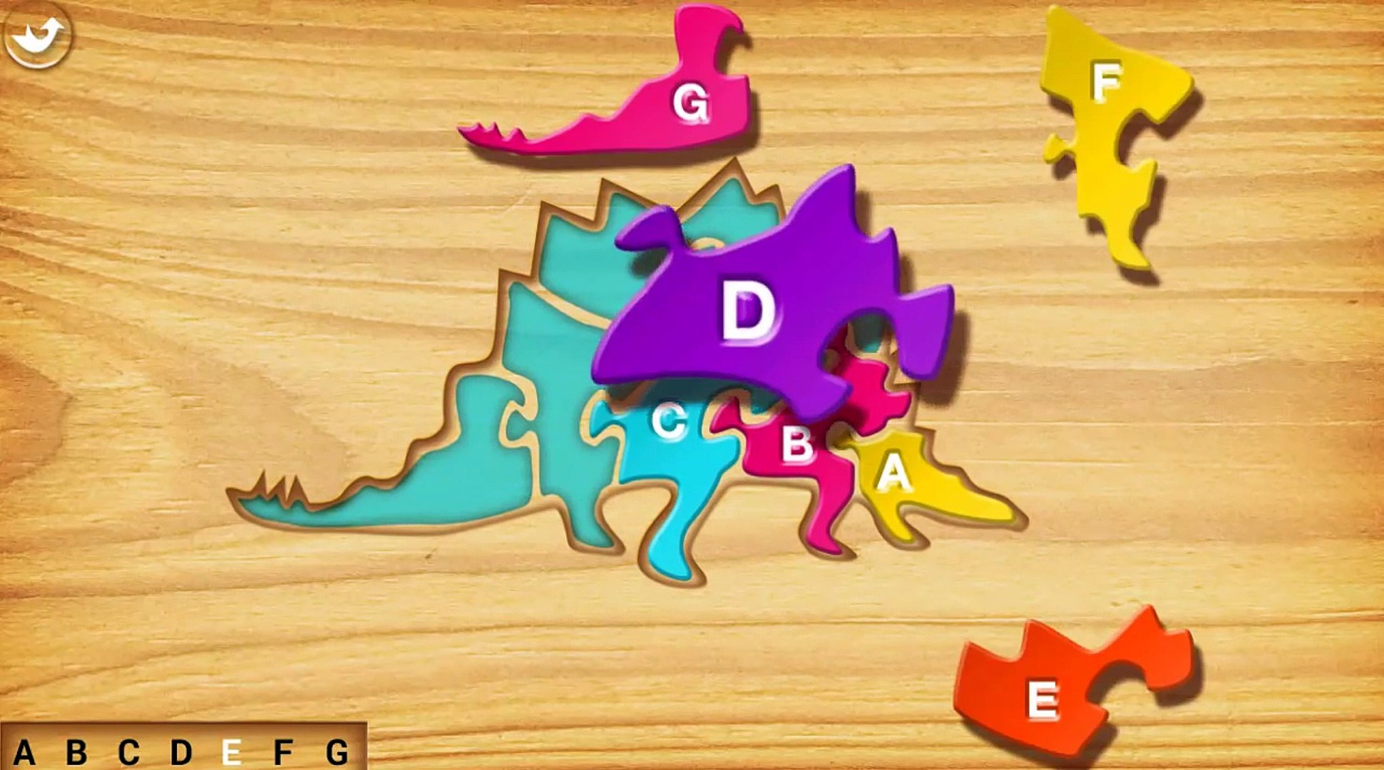 ⁣Dinosaur Kids Games - Kids Learn ABC Dinosaurs - Educational Videos for Kids - First Kids