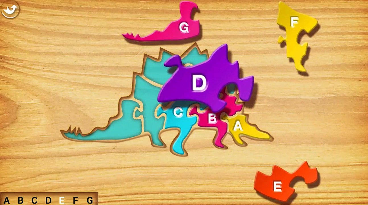 Dinosaur Kids Games - Kids Learn ABC Dinosaurs - Educational Videos for Kids - First Kids