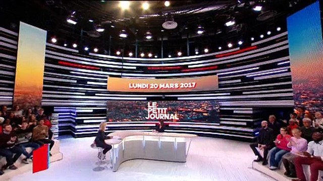 Cyrille Eldin dévoile le nouveau plateau du Petit Journal hier soir sur Canal Plus - Regardez