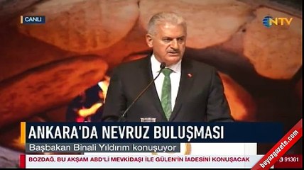 Başbakan Binali Yıldırım Sultan Nevruz Cem Buluşmasında konuştu