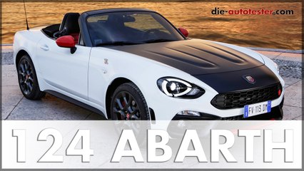 124 Abarth Spider Test & Fahrbericht 2017 | Auto | Deutsch
