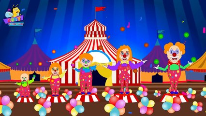 Joker Finger Family Song | Clown Finger Family Circus | Nursery Rhymes Songs for Children