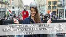 Couronnée Miss Univers, la Nordiste Iris Mittenaere est revenue à Lille