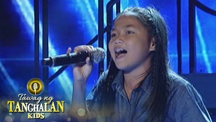 Tawag ng Tanghalan Kids: Lorraine Geronimo | Halik