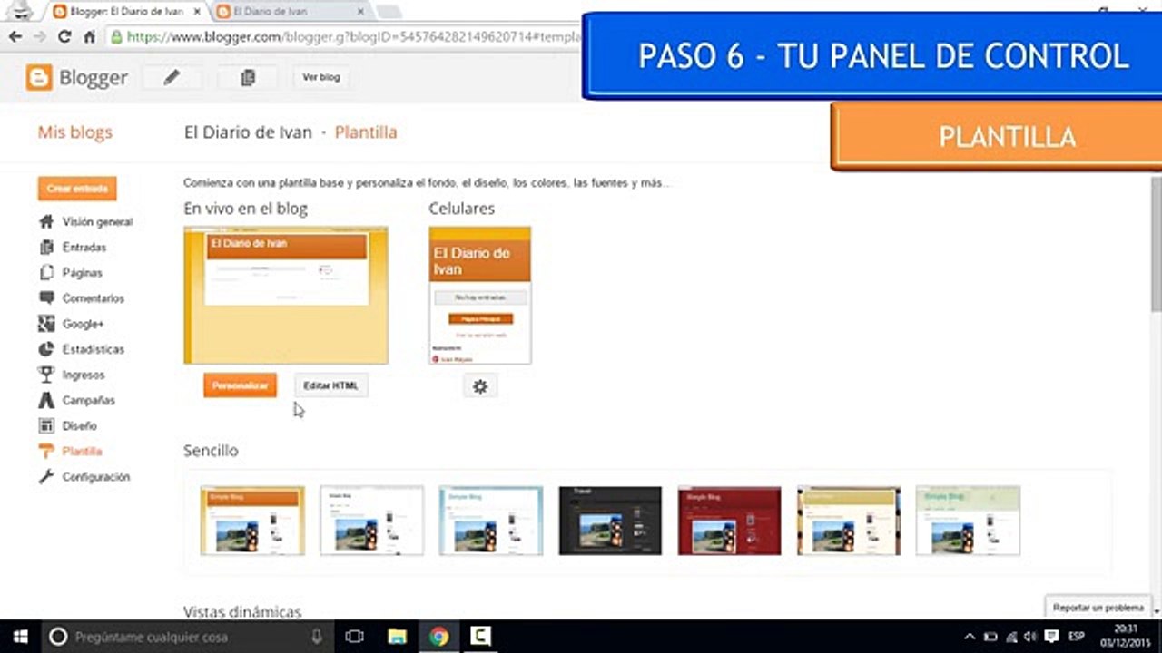 [Tutorial] Cómo crear un blog en Blogger paso a paso [Guia 2017][Parte I]