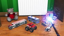 Learning Vehicles Names and Sounds for Kids Part 2 Trucks Helicopter and More