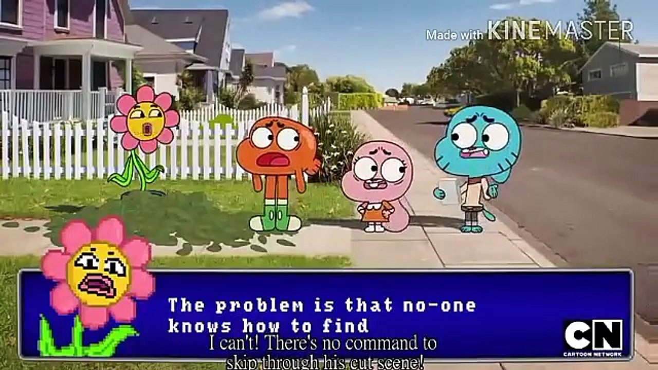 The Amazing World of Gumball S5E18 The Console (Clip 1) [HD]