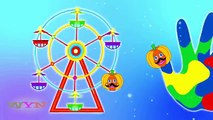 Pumpkin Finger Family For Kids | Cartoon Rhyme With Lyrics | Children Songs | 3D Nursery Rhymes