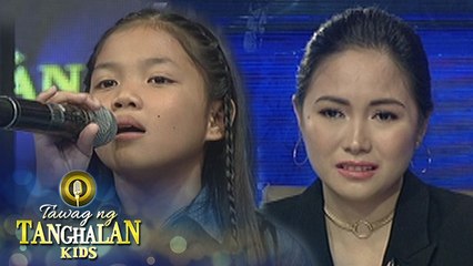 Tawag ng Tanghalan Kids: Lorraine sings her own version of "Ikaw"