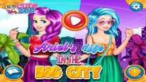 Ariels Life In The Big City - Disney Princess Ariel Rapunzel And Belle Dress Up Game