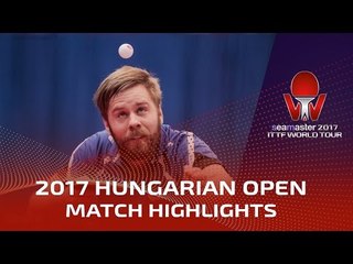 2017 Hungarian Open Highlights: Aliaksandr Khanin vs Jon Persson (Pre)