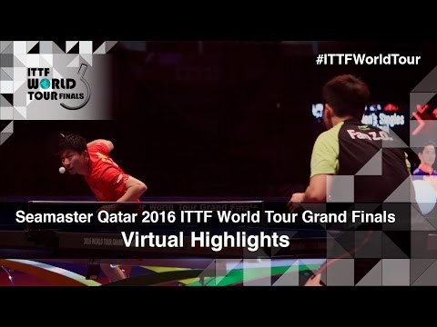 2016 World Tour Grand Finals Virtual Highlights - Ma Long v Fan Zhendong (Final)