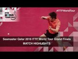 2016 World Tour Grand Finals Highlights: Xu Xin vs Fan Zhendong (1/2)