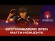 2017 Hungarian Open Highlights: Qiu Dang vs Owen Cathcart (Qual)