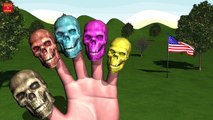 Crazy Skeleton Finger Family | Funny Finger Family | Nursery Rhymes | 3D Animation