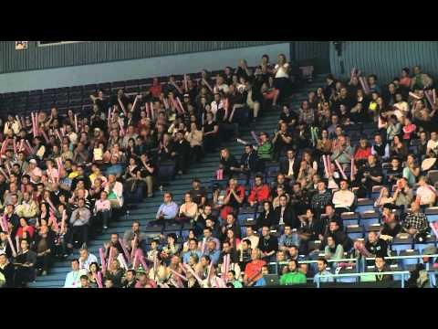 Czech Fans show their colours in Ostrava