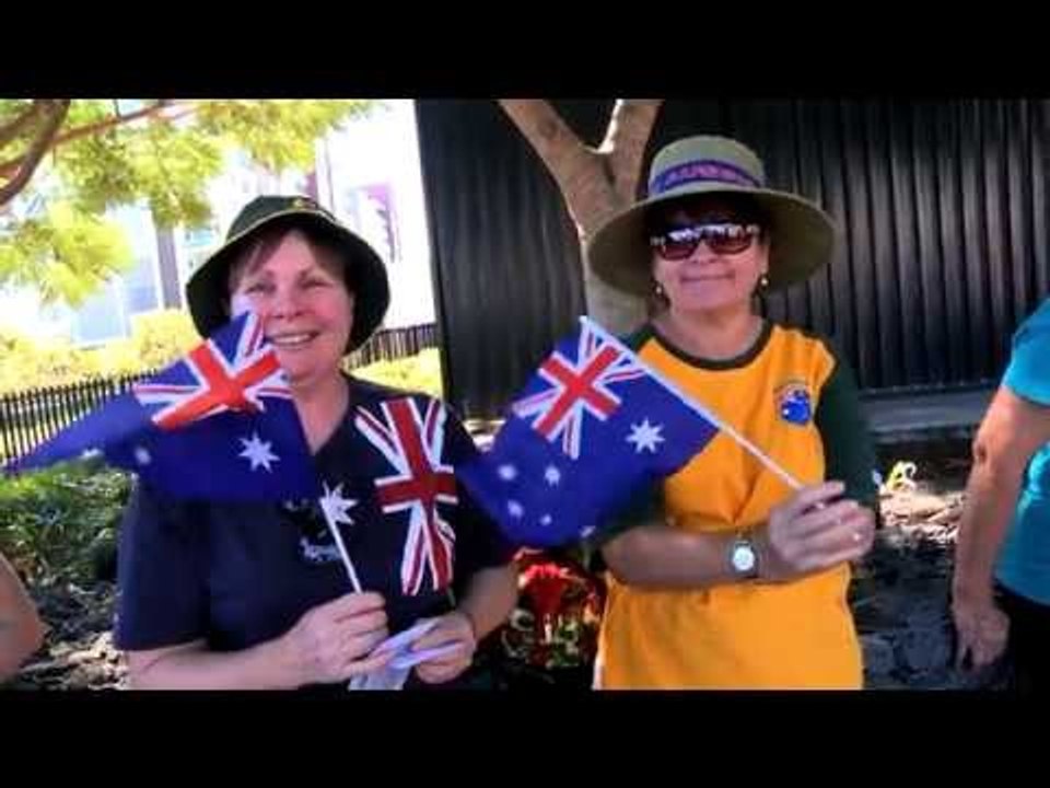 Fans Show their Colours in Brisbane
