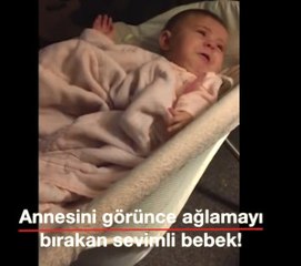 Kamerayı Görünce Ağlamayı Bırakan Sevimli Bebek