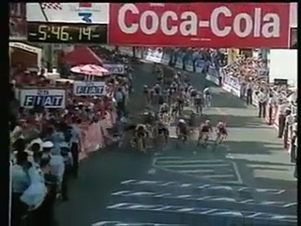 Chute de Laurent Jalabert à Armentières