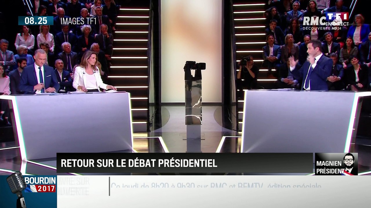 QG Bourdin 2017 : Magnien président ! : Un débat présidentiel ponctué de critiques