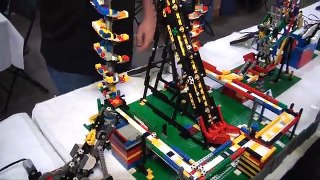 Record-breaking LEGO great ball contraption   Rube Goldberg - Brickworld Chicago 2014