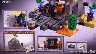 THE DUNGEON - LEGO MINECRAFT Set 21119 - Unboxing, Review, Time-Lapse Build