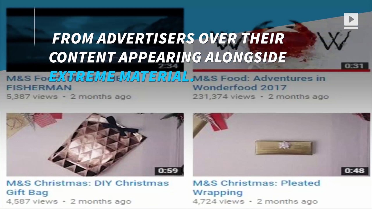 Google vows to pull ads from extreme videos and sites