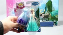 DisneyCarToys Frozen Elsa Kids Toys Disney Princess Magic Clip Dolls Polly Pocket Dress Up