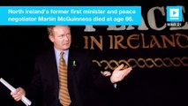 Irish revolutionary Martin McGuinness dies at 66