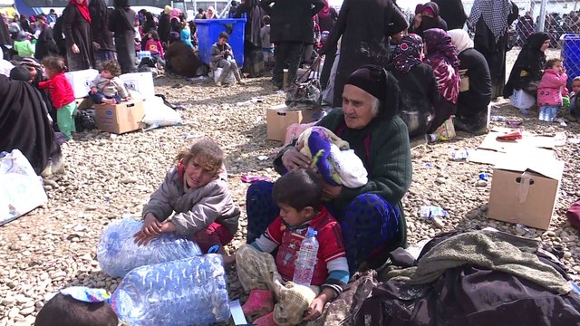 Mossoul-Ouest: plus de 180.000 personnes poussées à la rue