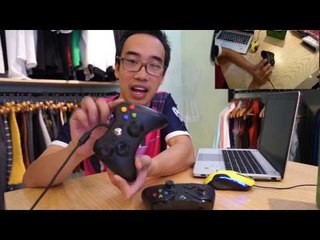 [Bình Be] Giới thiệu cặp đôi gamepad xbox chơi fifa