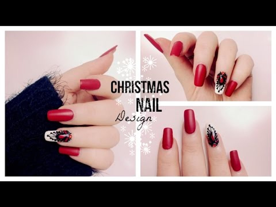 RED NAIL DESIGN #2