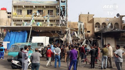 15 قتيلا على الاقل في انفجار سيارة مفخخة في بغداد