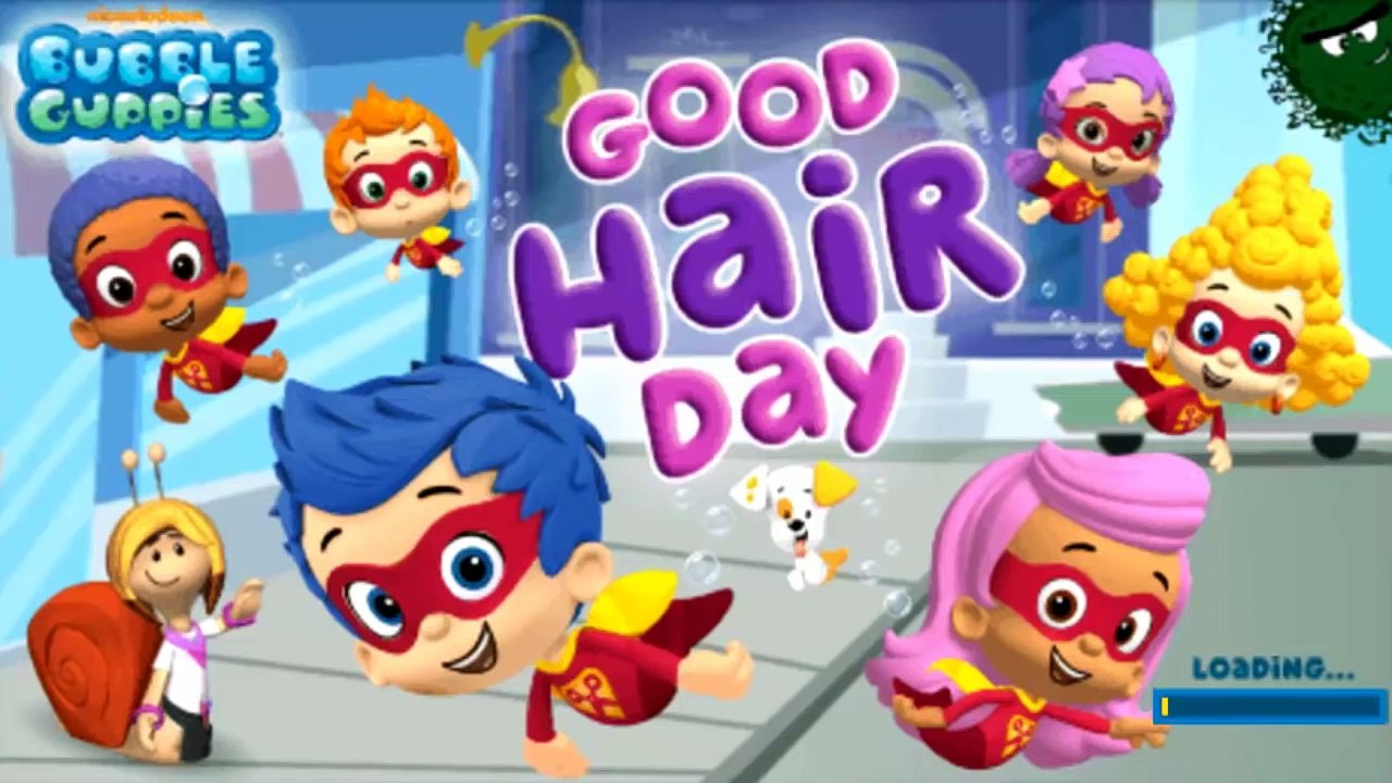 Bubble Guppies: Good Hair Day. Games online