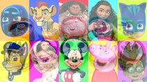 PJ Masks Romeo Game - Play Doh Surprise Cups Paw Patrol, Peppa Pig, Frozen Elsa, Bubble Gu