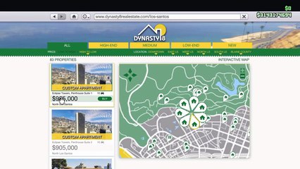 Grand Theft Auto V How To Save $250000 On Free Apartment Styles Glitch