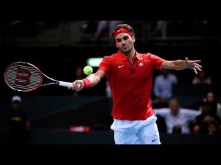 Highlights: Roger Federer (SUI) v Thiemo de Bakker (NED)