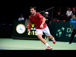 Highlights: Stan Wawrinka (SUI) v Thiemo de Bakker (NED)