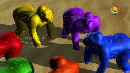 Животное Дети цвета доч краситель Дети Узнайте имен играть Море учить ребенок, начинающий ходить Игрушки Crayola цвета