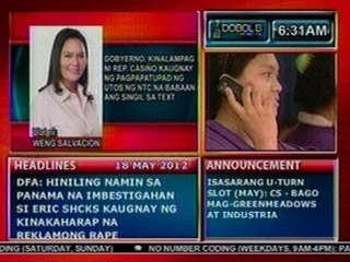 DB: Gobyerno, kinalampag ni Rep. Casiño kaugnay ng pagpapatupad ng NTC na babaan ang singil sa text