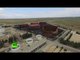 RAW: Drone flies over Aleppo thermal power plant recently retaken from ISIS