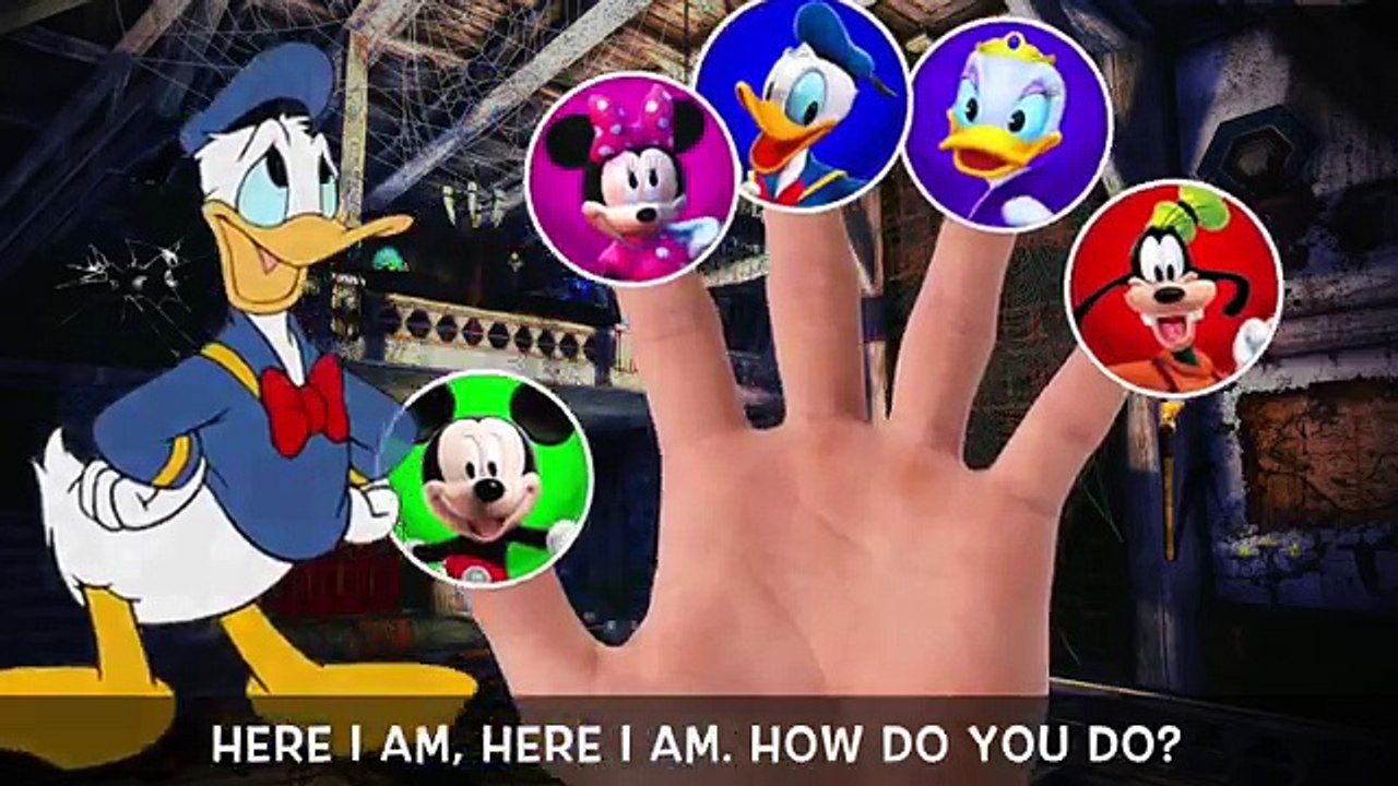 Crying Mickey Mouse House of Monster Tears Finger Family Song!