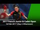 2017 ITTF French Junior & Cadet Open - Day 2 (Afternoon)