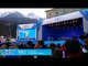 Andrea Rothfuss: Medal cermony of my teammate Anna Schaffelhuber at the Medals Plaza | Rosa Khutor