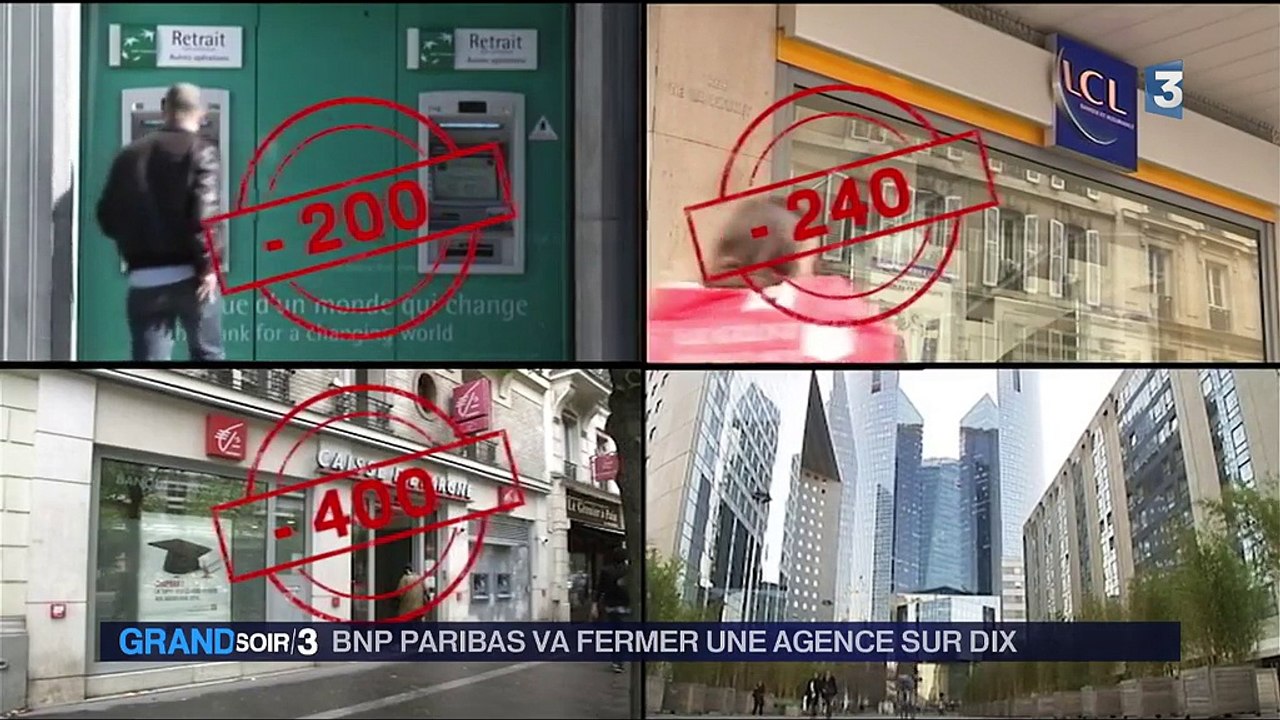 BNP Paribas va fermer 200 de ses agences