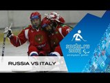 Russia v Italy full game| Ice sledge hockey | Sochi 2014 Paralympic Winter Games