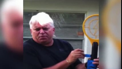 Electric Wasp Zapper Fail - Funny Fails
