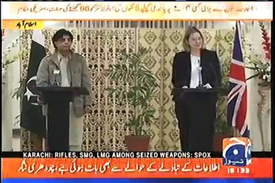 Altaf Hussain whose wanted in several cases in Pakistan is being protected by your secret service and establishment? - P