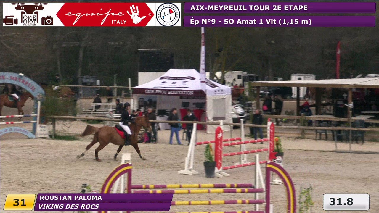 CSO Epreuve 2 -  A1 Vitesse 115 - Aix Méreuil - 18 mars 2017